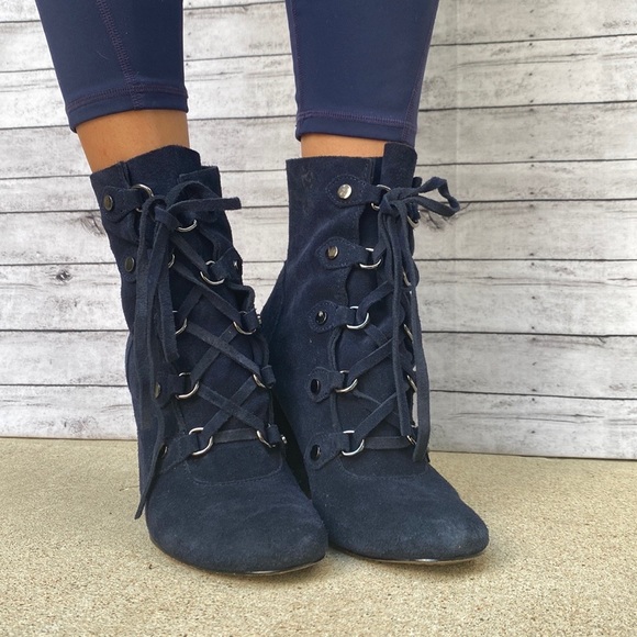 Splendid Shoes - Splendid Lace Up Rosa Boots Size 6.5